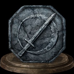 Знак ковенанта Синие Стражи в игре Dark Souls 3.