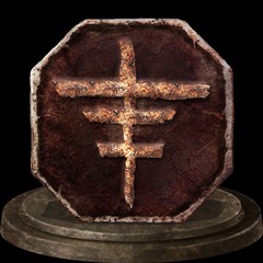 Символ ковенанта Пальцы Розарии в игре Dark Souls 3.